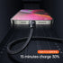 Mcdodo Thunder Series 2 in 3 100W fast charging cable 1.2m