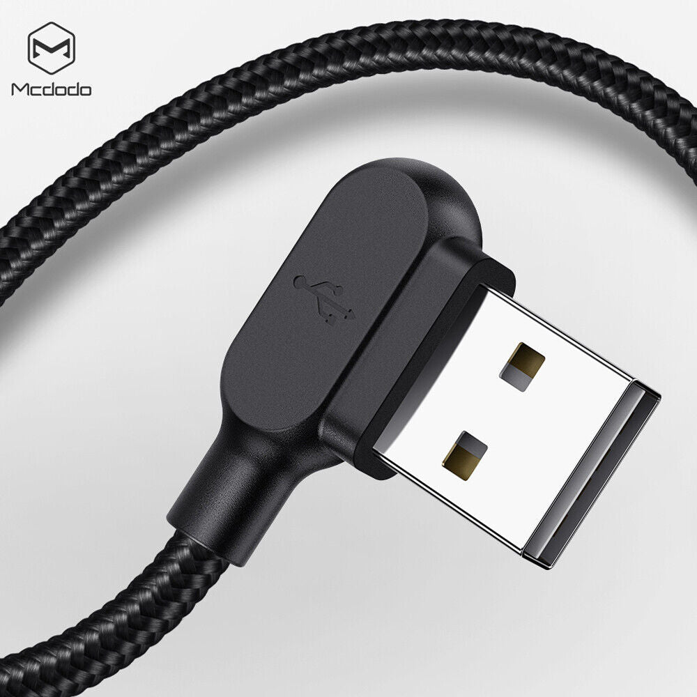 Mcdodo Micro USB To USB 2.0 Cable Nylon Braided, High Speed Android Charger Cable For Samsung Galaxy S7 S6, Note, LG, Nexus, Nokia, Kindle, PS4 Controller, Xbox One Controller (3m)