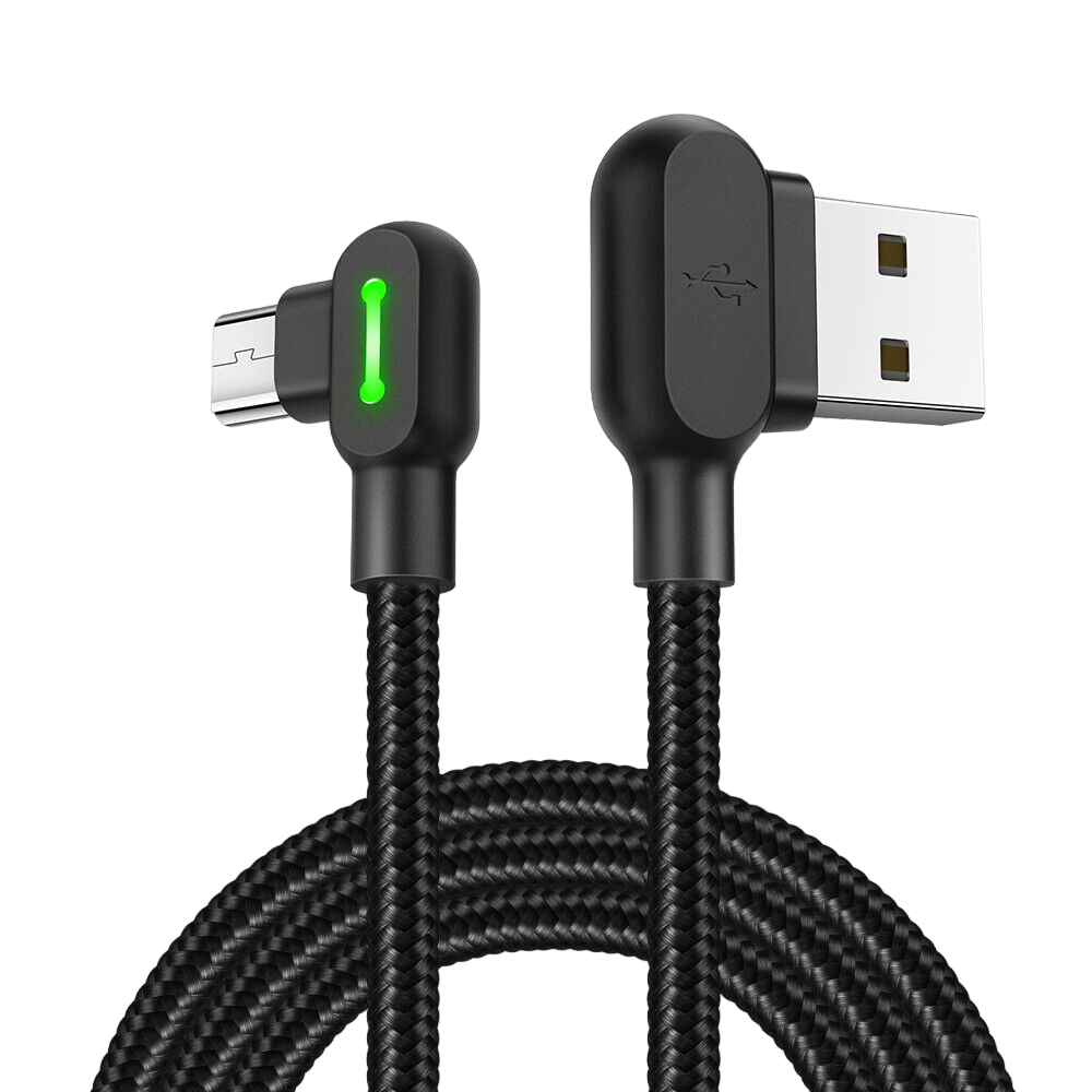 Mcdodo Micro USB To USB 2.0 Cable Nylon Braided, High Speed Android Charger Cable For Samsung Galaxy S7 S6, Note, LG, Nexus, Nokia, Kindle, PS4 Controller, Xbox One Controller (1.2m)