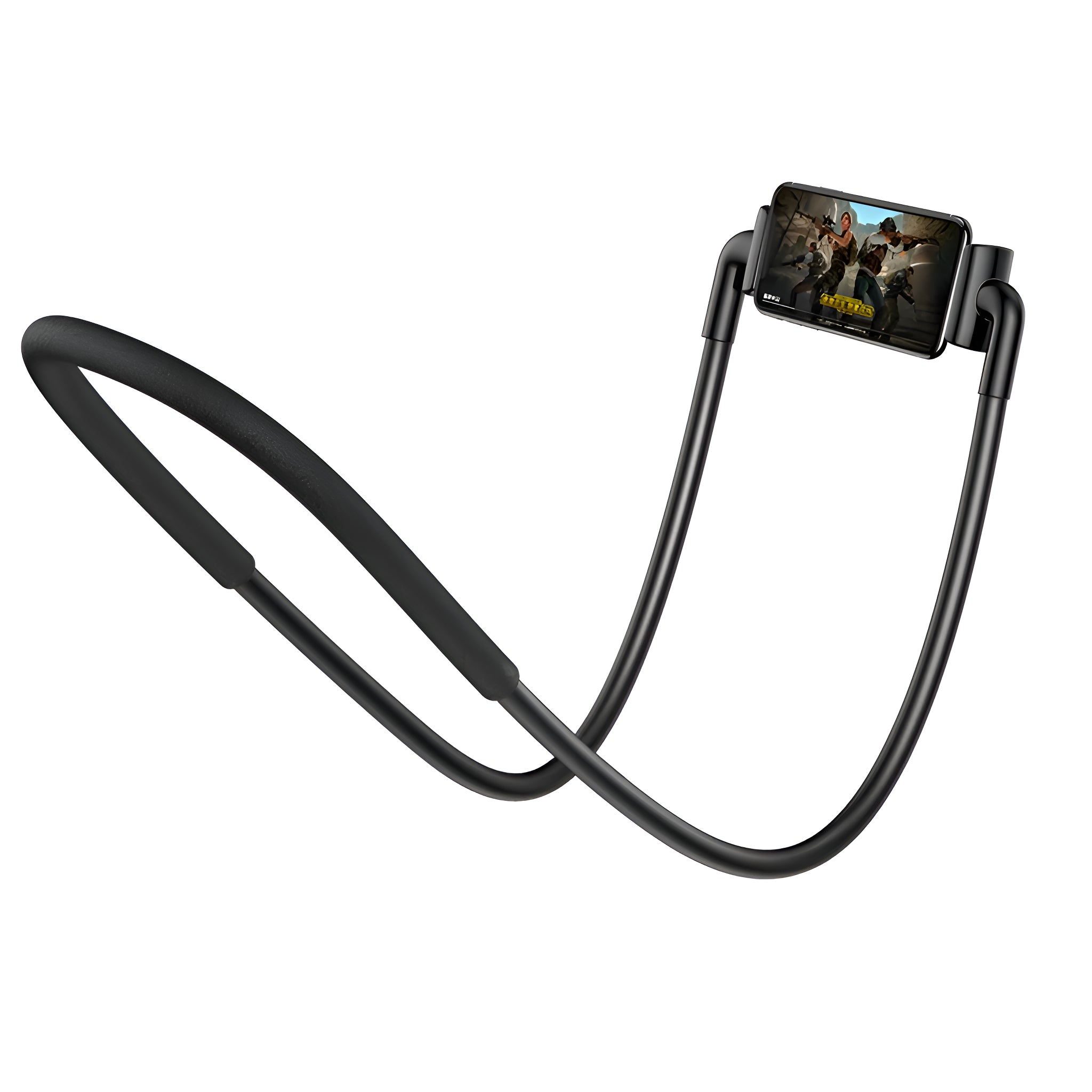Baseus Aluminium Lazy Neck Phone Holder Hanging Mobile Tablet Support For Video Movie Watching