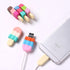 Everlab Ice Cream Cable Protector Cute Silicone Cover For USB Charging Cable