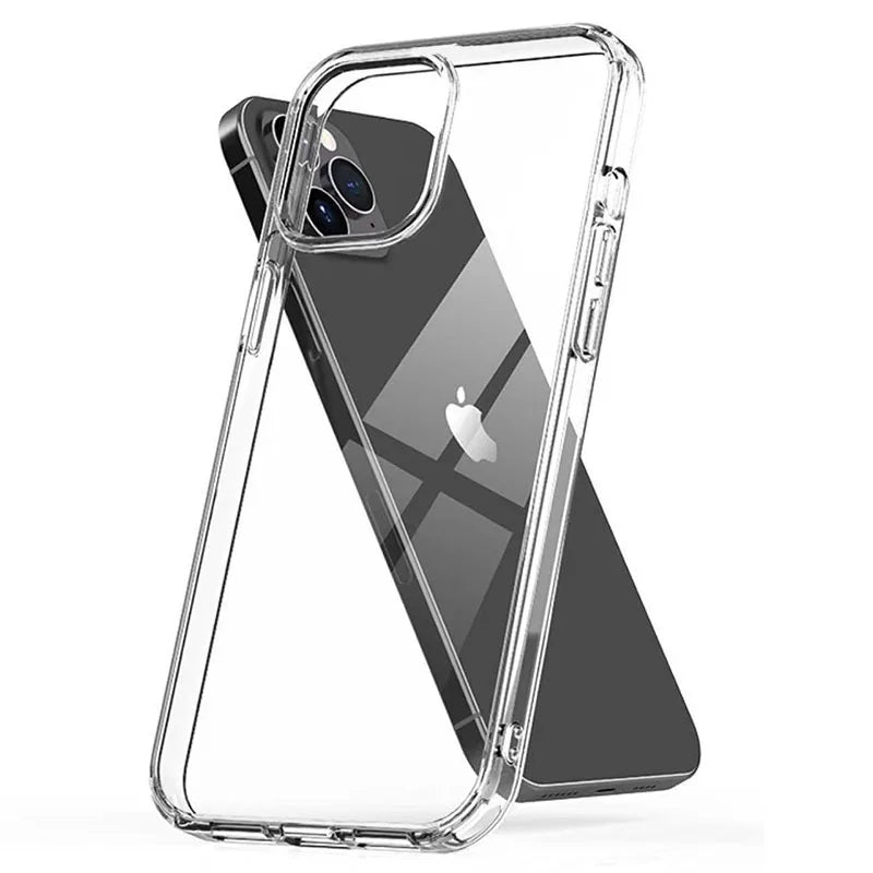 Clear Shockproof Bumper Case Cover For iPhone 14 13 12 11 Pro Max XS XR 8 7 Plus