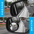 Everlab Blind Spot Mirrors Round HD Glass Convex 360° Side Rear View Mirror for Car