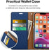 Everlab Card Wallet Denim Cover Flip Case For iPhone