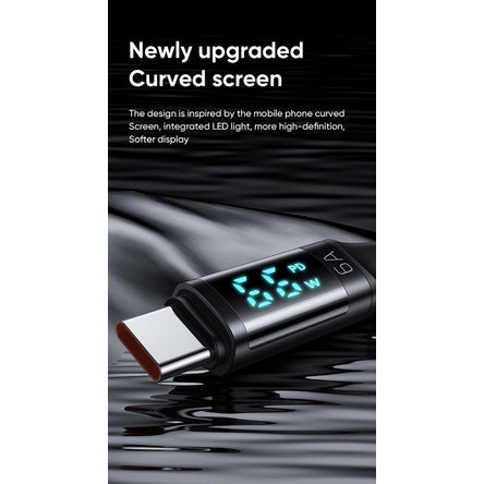 Mcdodo 66W USB To Type C Digital Charging Cable QC 4.0 PD Charger Data Cord LED Fast Charge