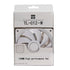 Thermalright TL-C12-W 120mm Cooling Fan Triple Pack PC Case Fan - White