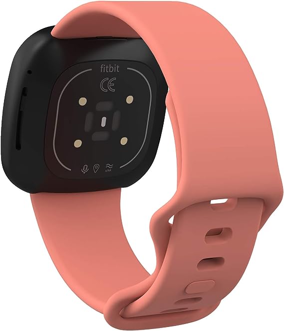 Everlab Silicone Replacement Strap Band For Fitbit Versa 3
