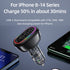Usams 48W 4 Port USB & Type C Fast Car Charger USB Quick Charger QC3.0 Adapter
