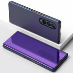 Everlab Mirror Shockproof Flip Case See Through Cover For Samsung Galaxy