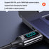 USAMS 100W USB-C To Type-C Fast Charging Cable Data Cord For Samsung MacBook