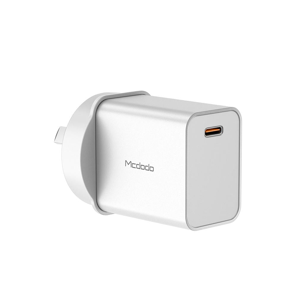 Mcdodo 20W USB Type C Wall Charger Block, Dual Port Fast Charger, Fast Charging Plug Adapter Compatible With iPhone 15 14 13 12 11 Pro Max, iPad, Samsung Galaxy, Switch, Google Pixel, etc