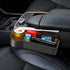 Baseus Universal Leather Car Organiser Auto Seat Gap Storage Box For Pocket Organizer Wallet Cigarette Keys Phone Holders