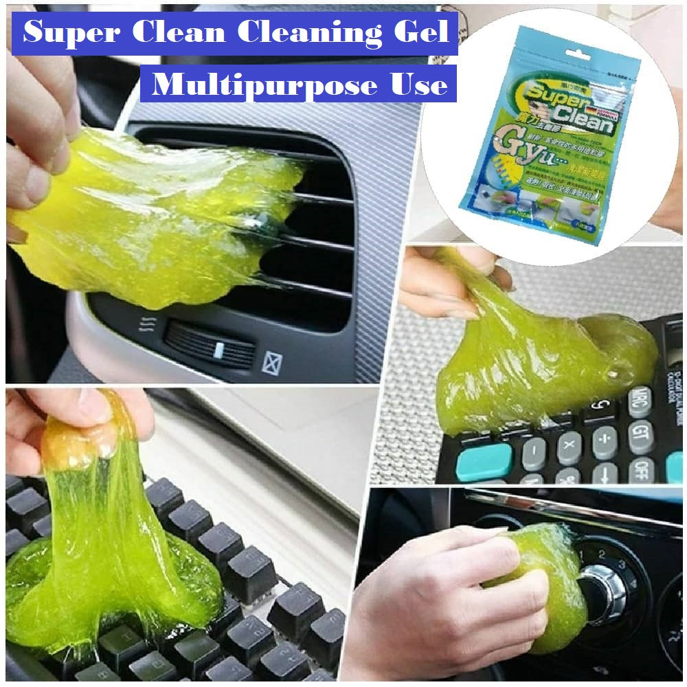 Dust Dirt Cleaning Gel Slime Super Clean Magic Car Laptop Keyboard Home Cleaner