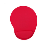 Everlab Ergonomic Mouse Pad - Wrist Support Pad With Pain Relief Memory Foam, Non-Slip Rubber Base, Mousepad: For Office Home, Computer, Notebook and Laptop (Rose Red)