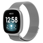 Everlab Magnetic Milanese Replacement Strap Metal Band For Fitbit Versa 3