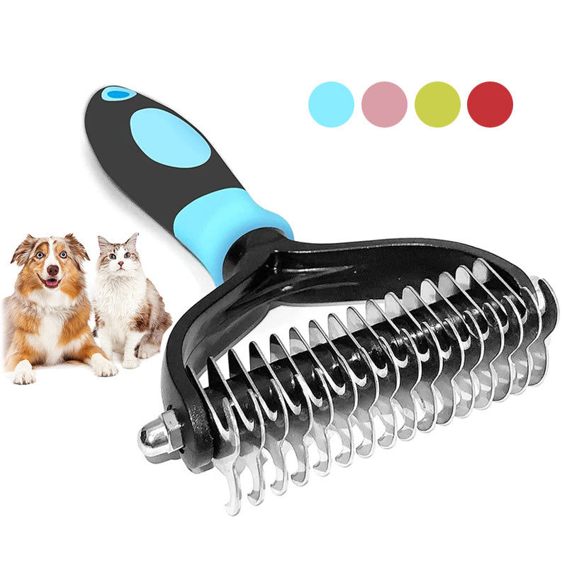 Pet Hair Remover Dog Brush Cat Comb For Long Hair Curly Dogs Cats