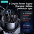 USAMS Dual USB Charger Cigarette Lighter Socket Splitter 12-24V Power Adapter