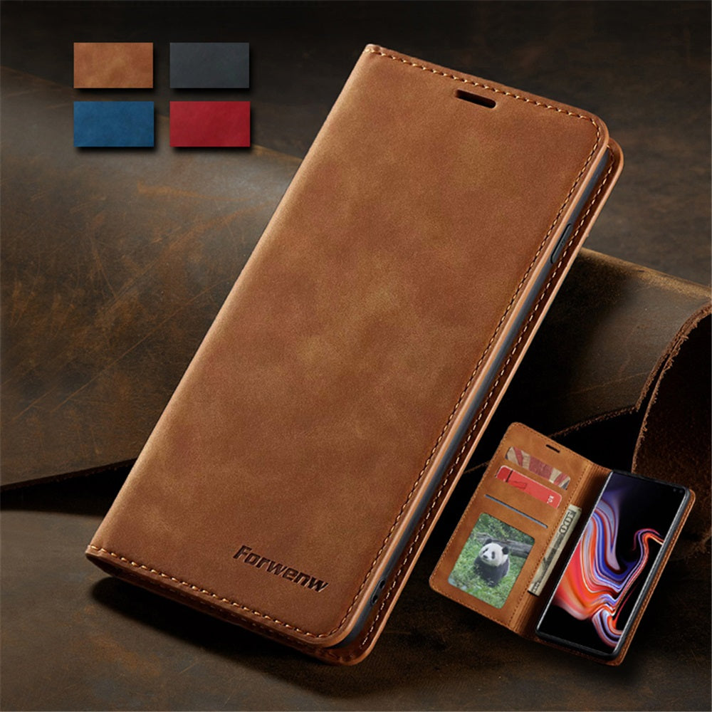 EVERLAB Leather Flip Wallet Cover Card Holder Case For Samsung Galaxy S22 S21 S20 S10