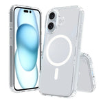 Everlab Magsafe Magnetic Clear Case Transparent Shockproof Cover For iPhone 16 15 14 13 12 11 Pro XS Max 8 Plus