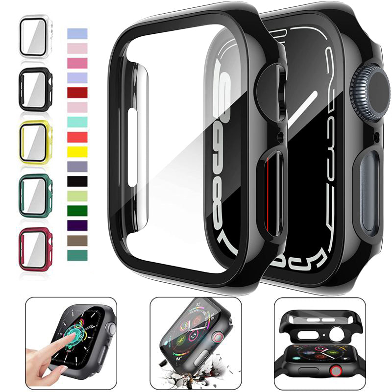 Everlab Apple Watch Shockproof Tempered Glass Case Glass 360 Cover
