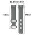 Everlab Silicone Replacement Strap Watch Band For Fitbit Charge 6 5