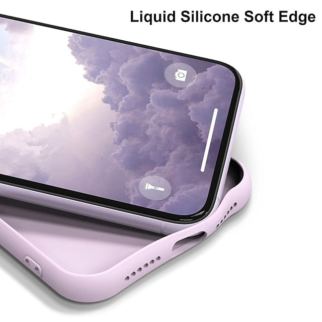 Everlab Glossy Shockproof Case Silicone Cover For iPhone