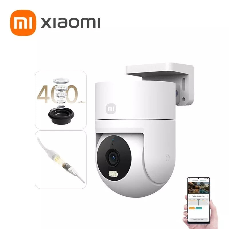 Xiaomi Outdoor Camera CW300 CCTV 2.5K WiFi 6 IP66 Smart Home Night Vision camera