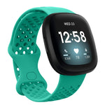 Everlab Sport Dot Band Silicone Replacement Watch Strap For Fitbit Versa 4 3 Sense