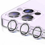 Everlab Metal Ring Tempered Glass Camera Lens Protector For iPhone