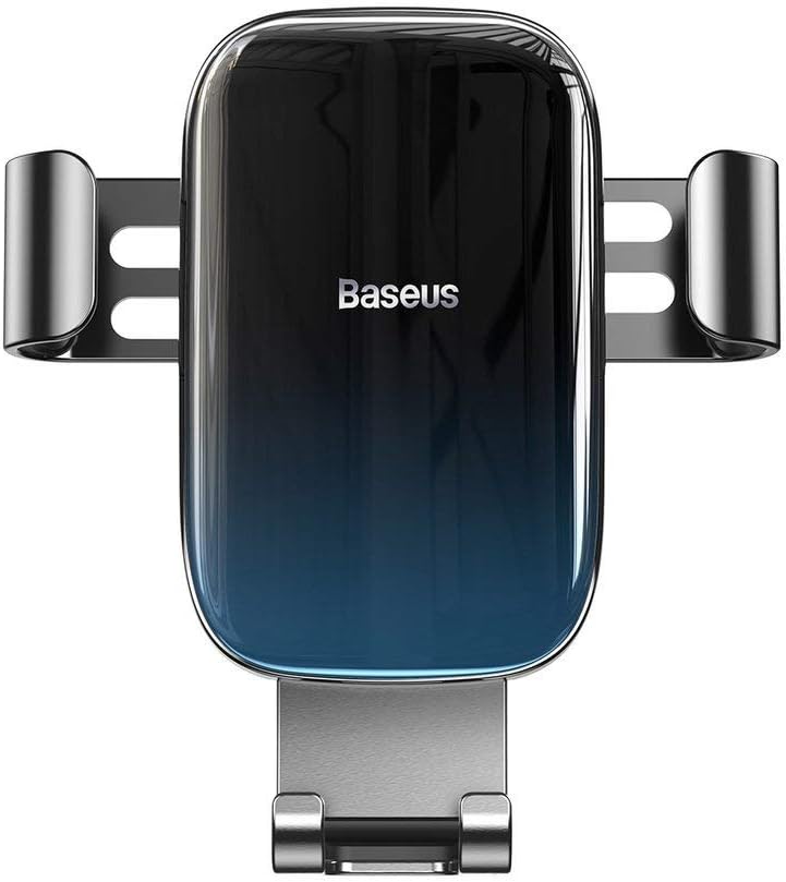 Baseus Gravity Car Phone Holder Air Vent Clip Mount For iPhone Samsung Huawei (Glaze Midnight)
