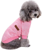 Everlab Pet Dog Classic Knitwear Sweater Warm Winter Puppy Pet Coat Soft Sweater Clothing for Small Dogs