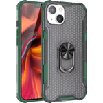 EVERLAB Shockproof Bumper Case Cover Ring Holder Stand For iPhone