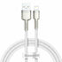 Baseus USB To Lightning Charging Cable Charger Data Cord Metal Cafule Series For iPhone iPad