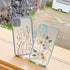 Everlab Flower Pattern Lens Protector Case Silicone For iPhone