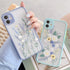 Everlab Flower Pattern Lens Protector Case Silicone For iPhone